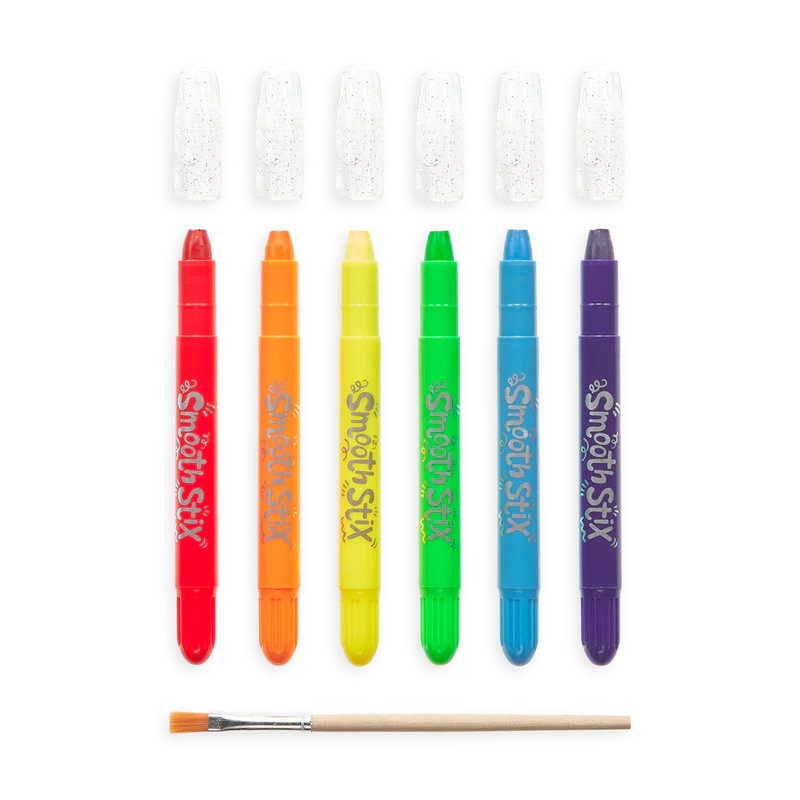 Smooth Stix Watercolor Gel Crayons - 6 pack