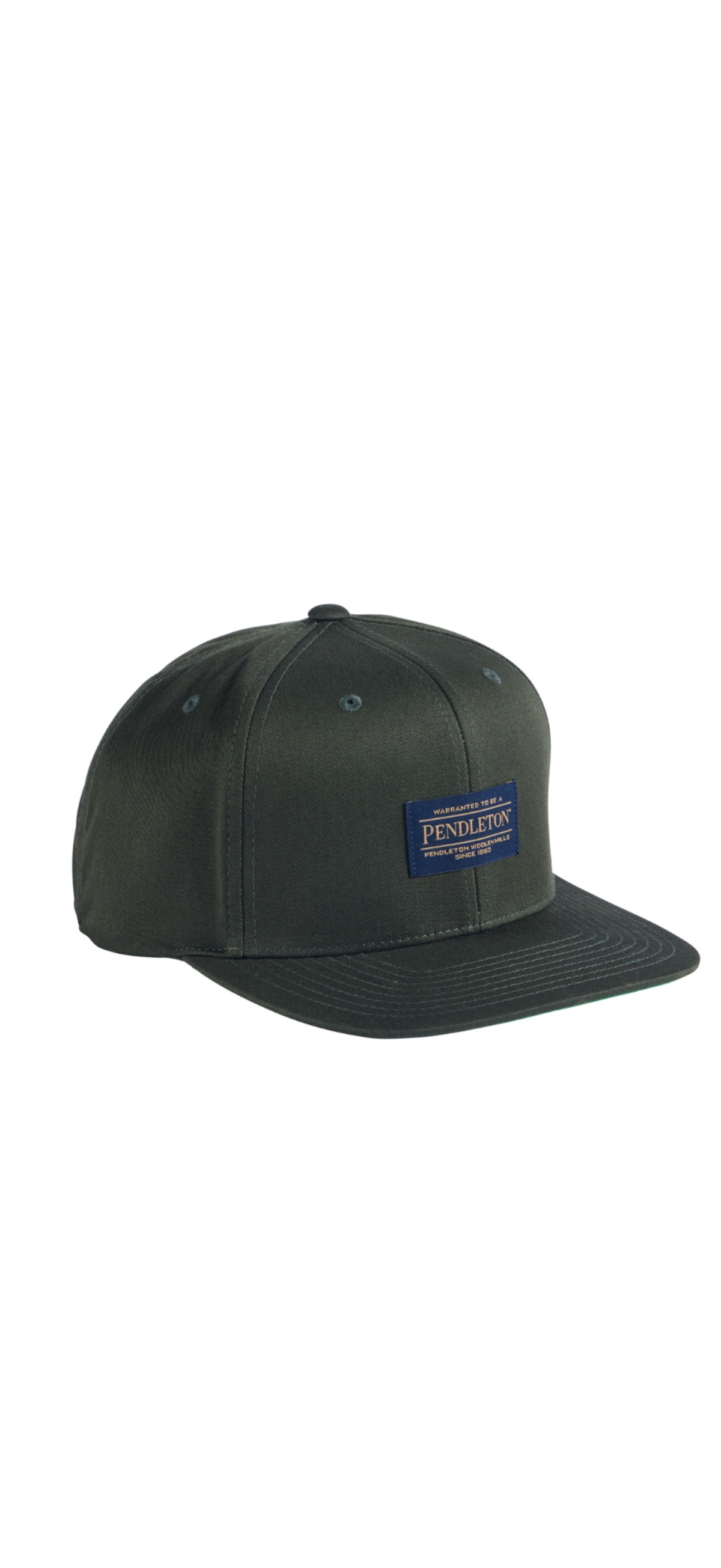 Logo Flat Brim Hat