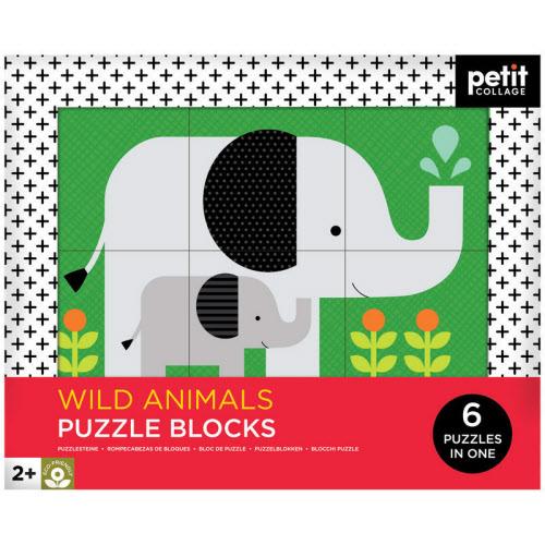 Puzzle Blocks - Wild Animals