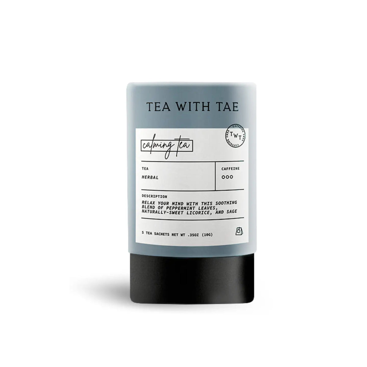 Calming Tea Herbal Rest Mini Tea Tube