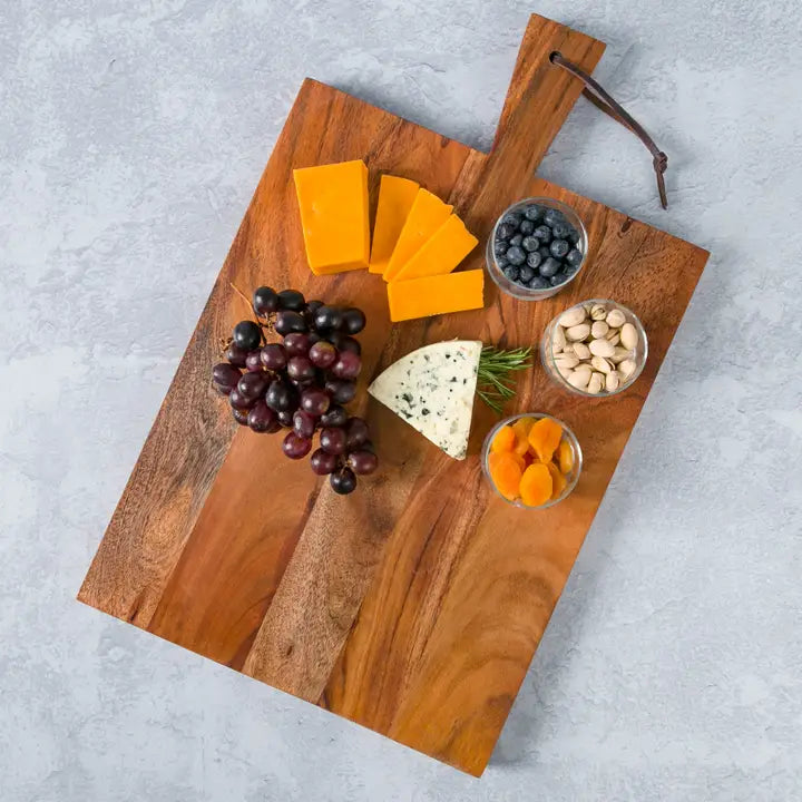 Artisan Wood 18x14 Natural Wood Acacia Serving Board