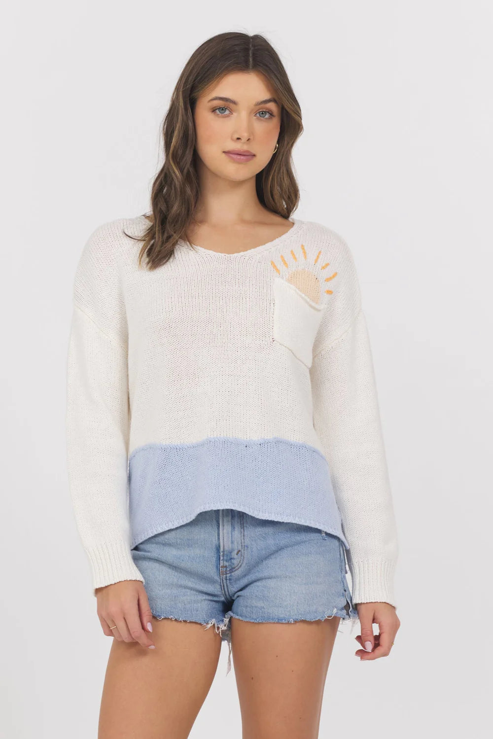 Ocean Sunrise Beach Sweater