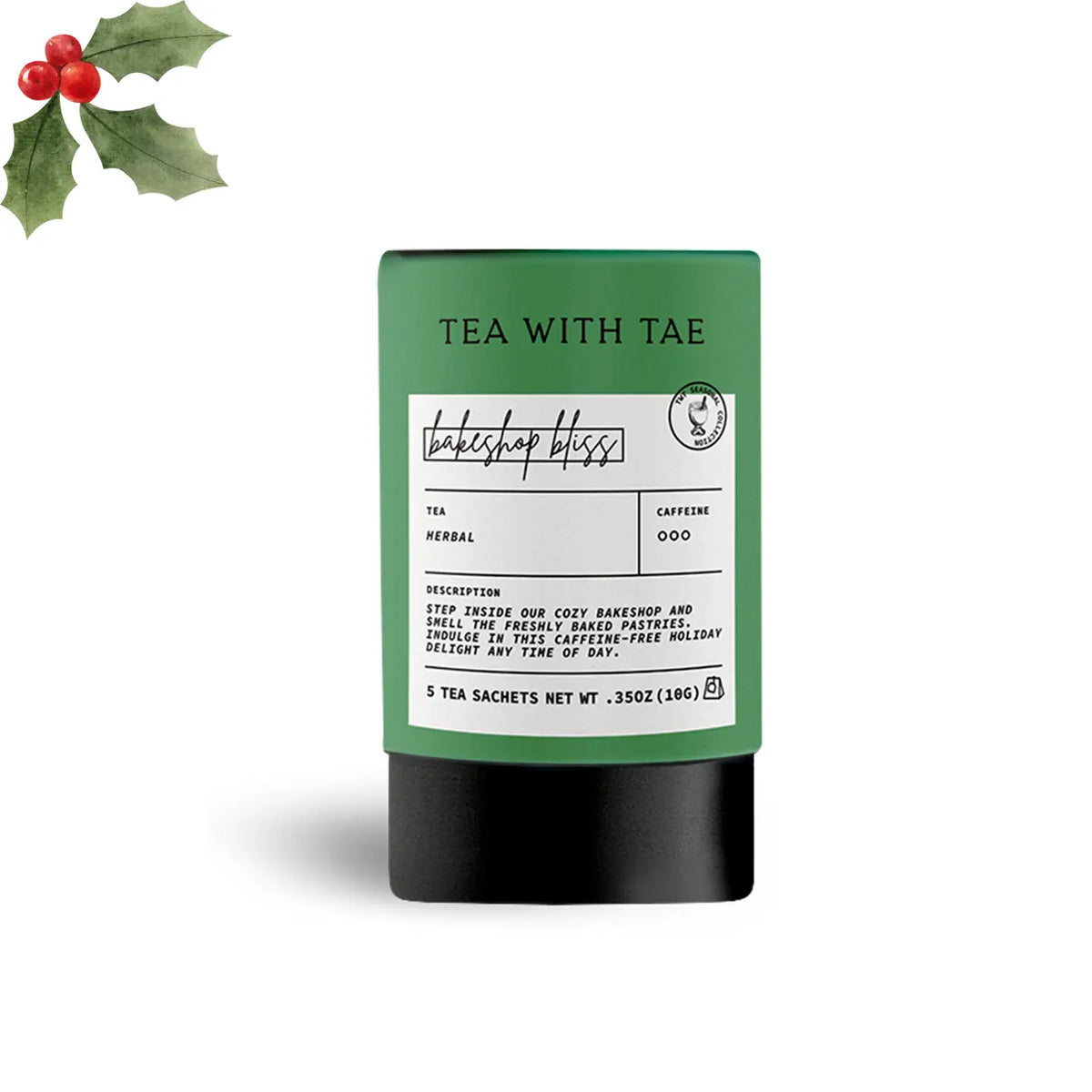 Bakeshop Bliss Holiday Herbal Mini Tube