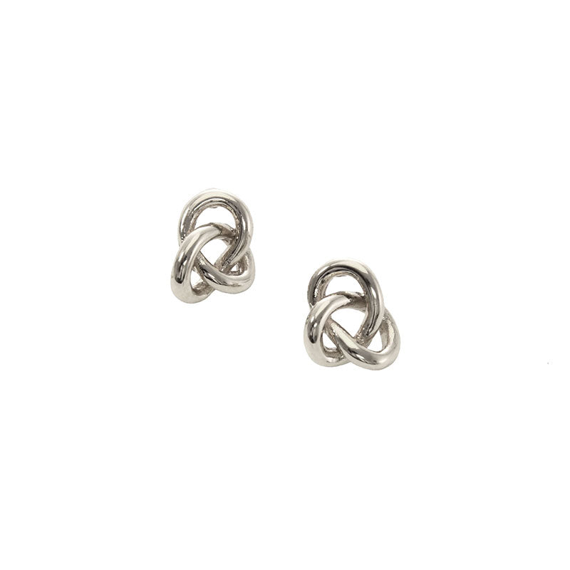 Overhand Knot Post Earrings