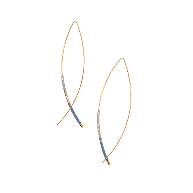 Threader Bead Earrings