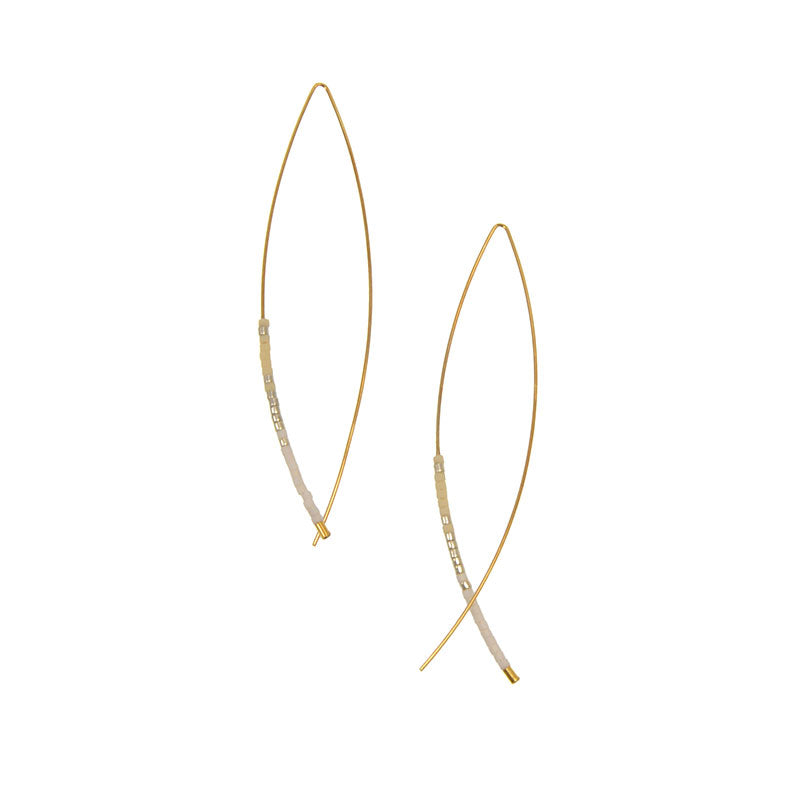 Threader Bead Earrings