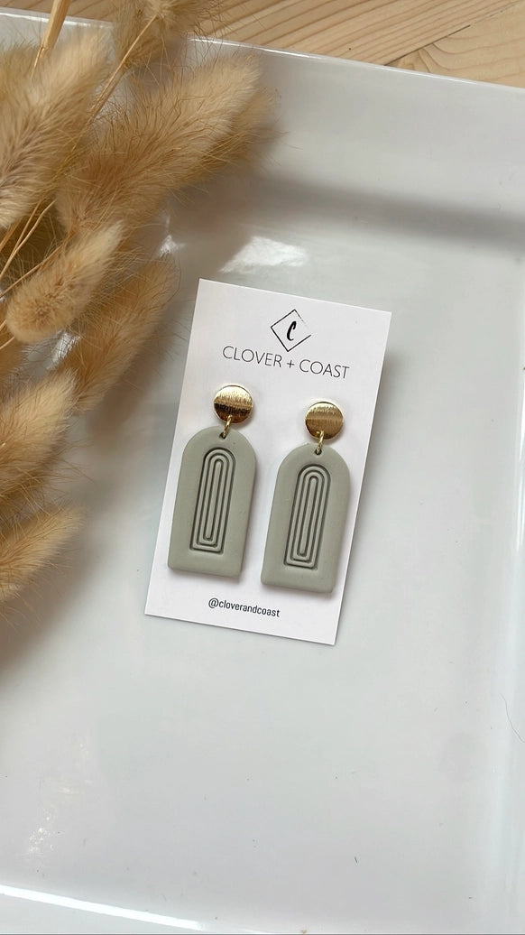 Stephanie Polymer Clay Dangle