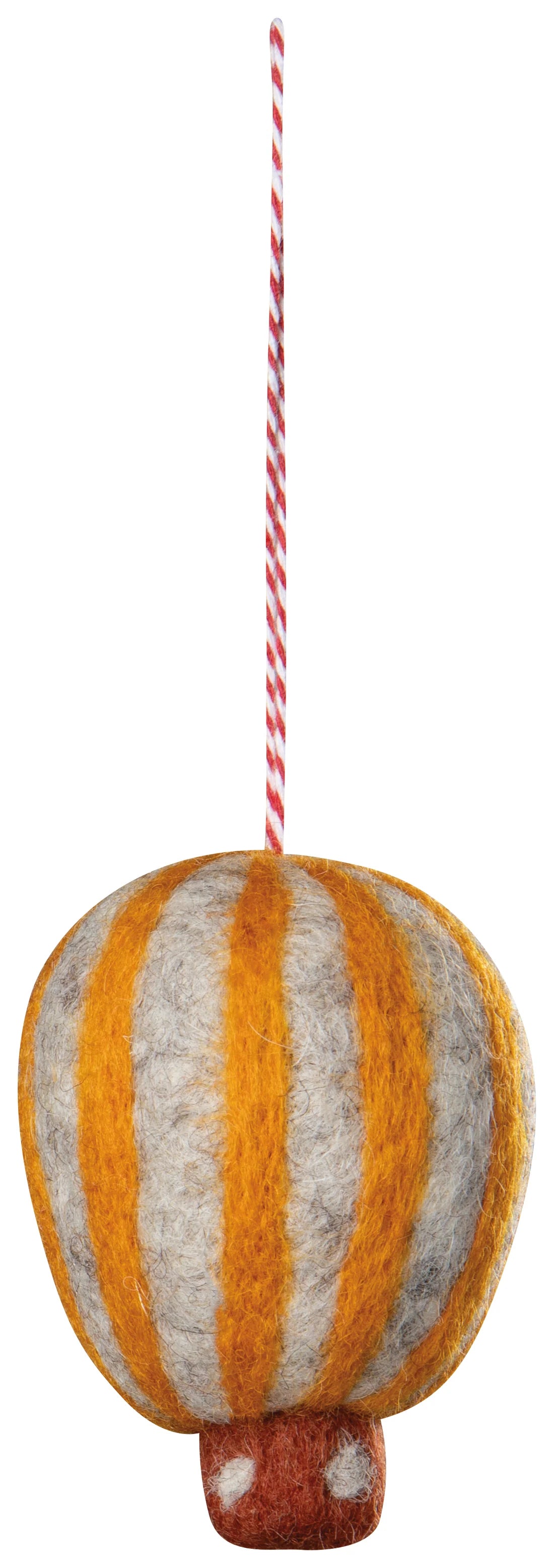 Hot Air Balloon Felt Christmas Tree Ornaments