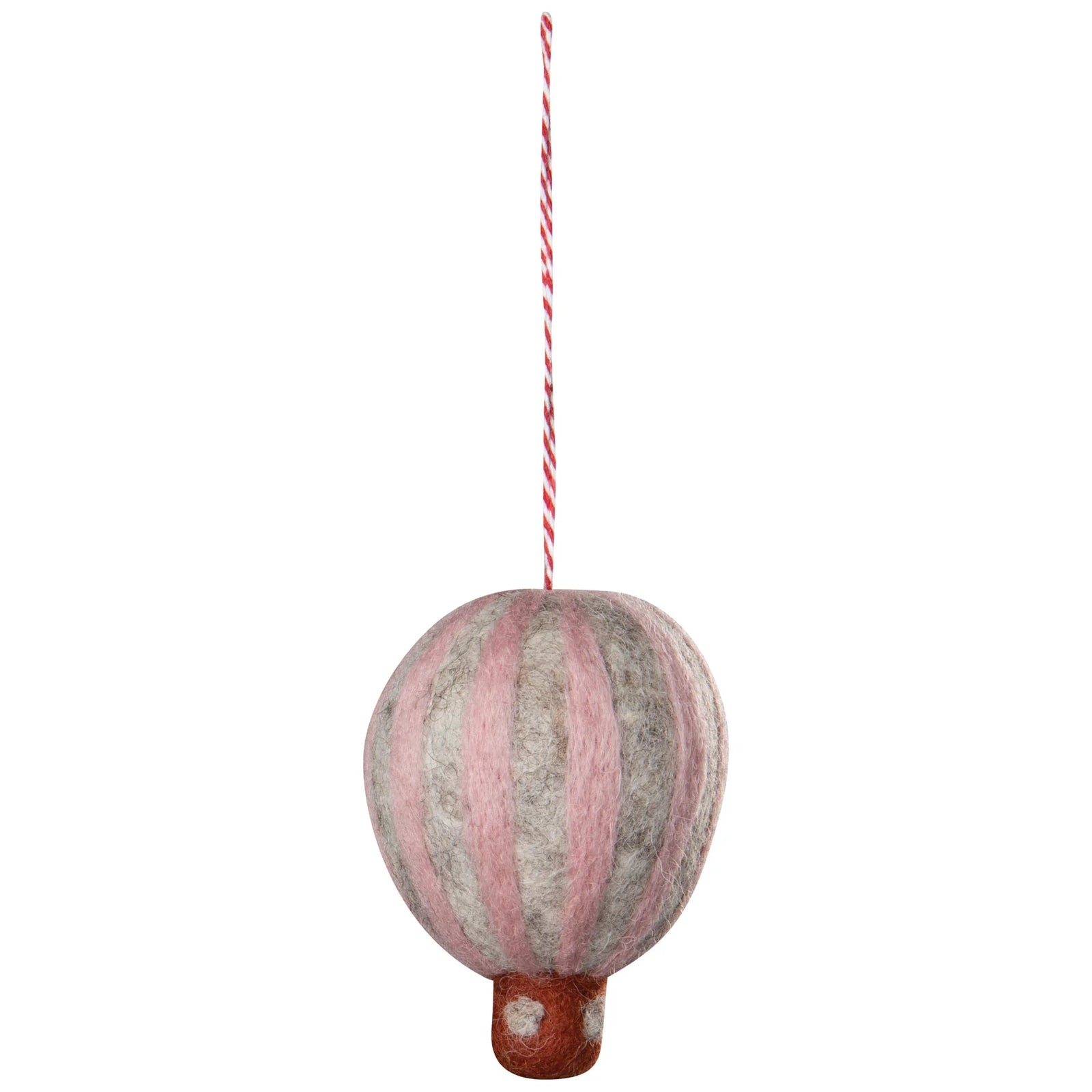 Hot Air Balloon Felt Christmas Tree Ornaments