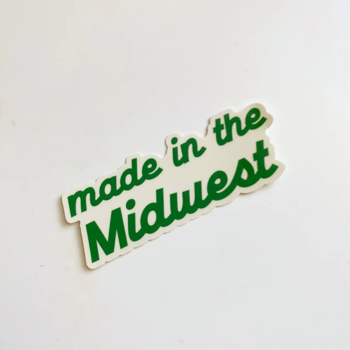 Made in the Midwest Vinyl Sticker