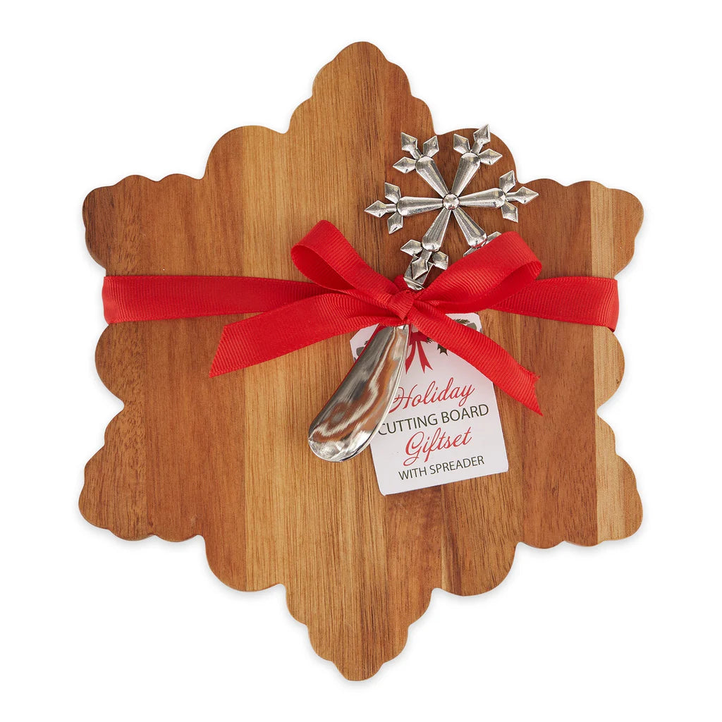 Snowflake Cutting Board Set