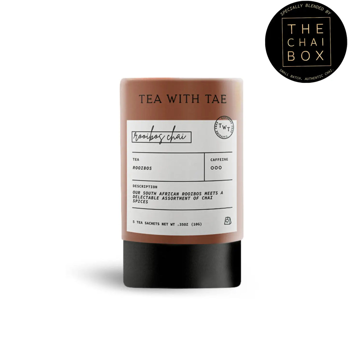 Rooibos Chai Herbal Decaf Mini Tube