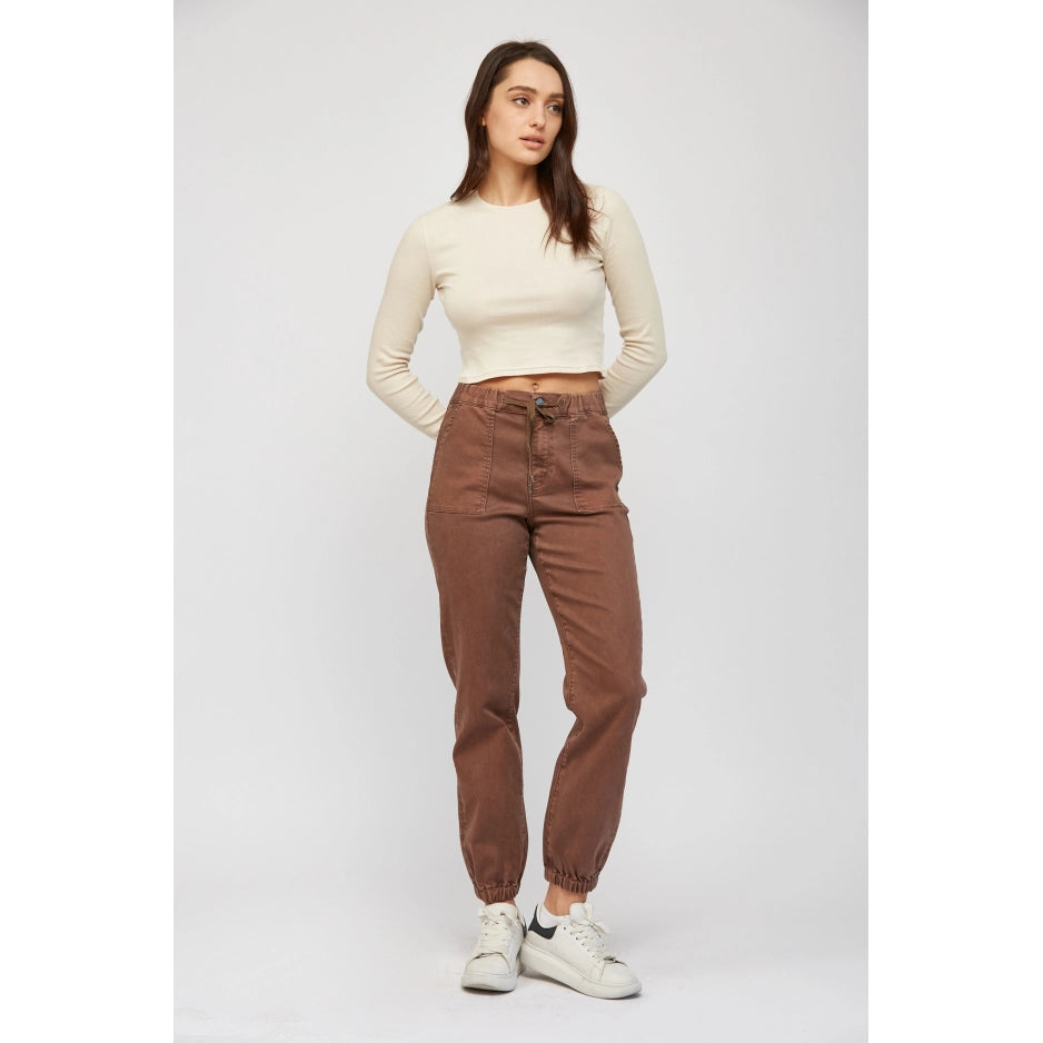 High Rise Jogger Crop
