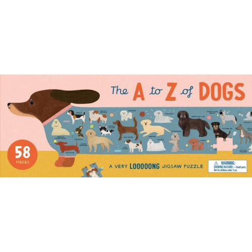 The A To Z of Dogs 58 Piece Puzzle