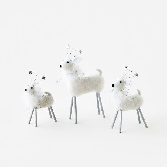 Wool Deer Figure 5 inch