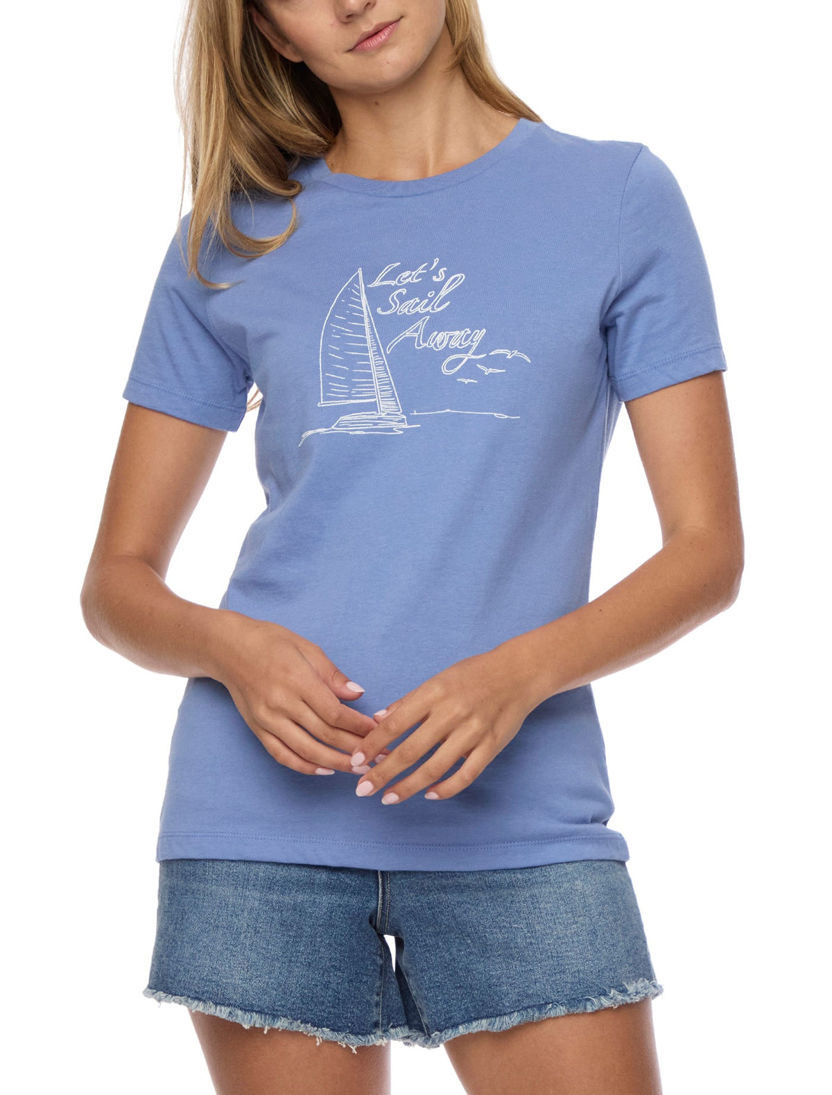 Let&#39;s Sail Away Graphic Tee
