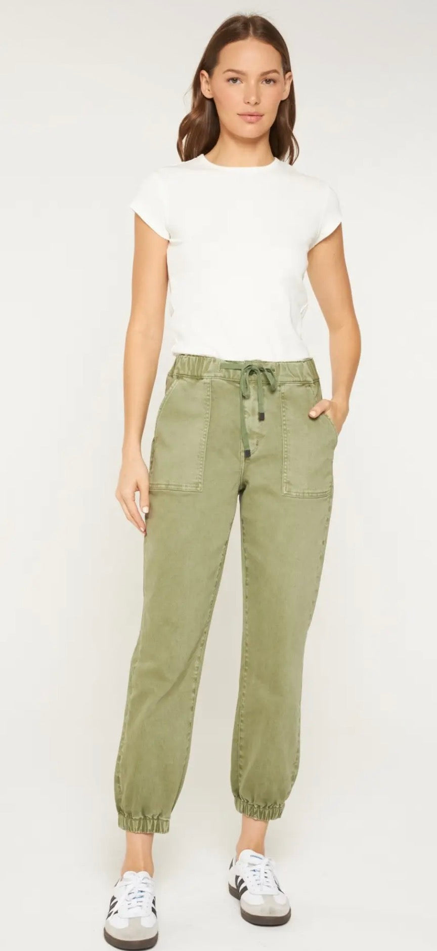 High Rise Jogger Crop