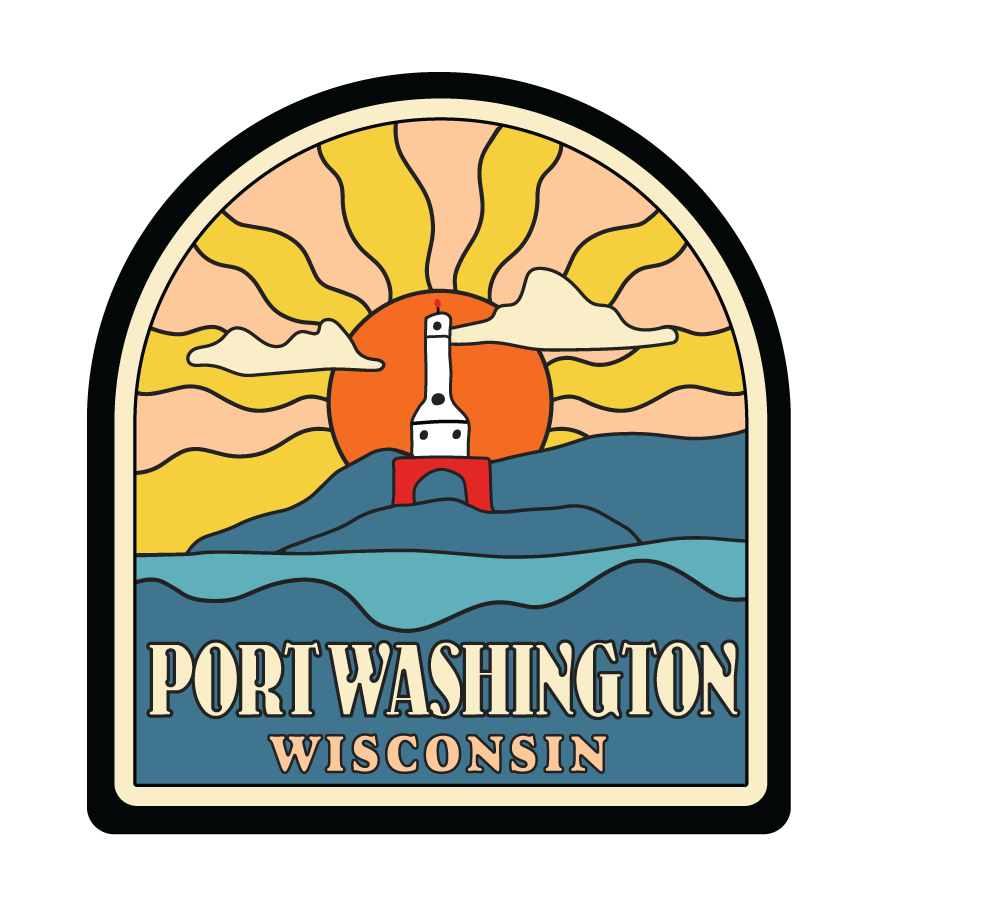 Groovy Lighthouse Sticker