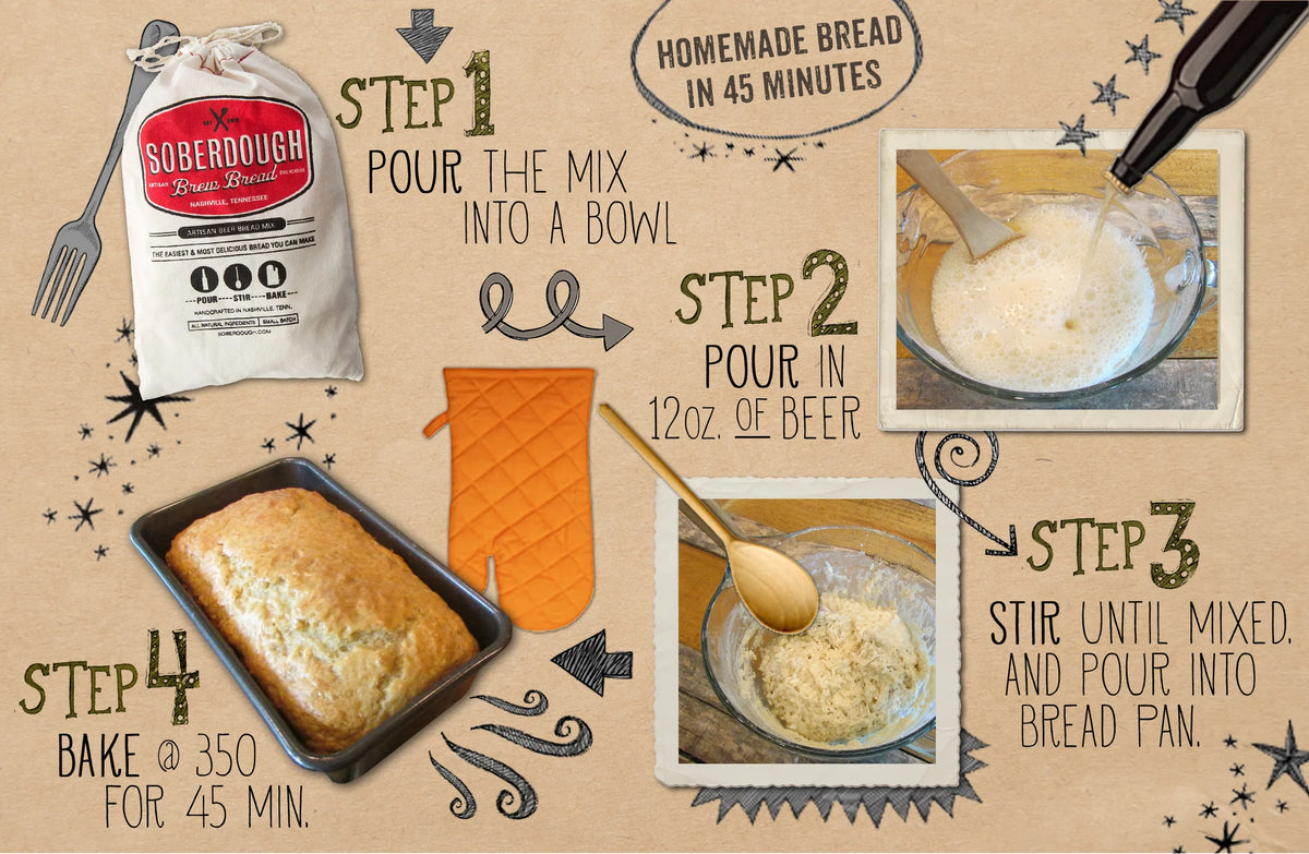 Sea Salt &amp; Pepper Brew Bread Mix