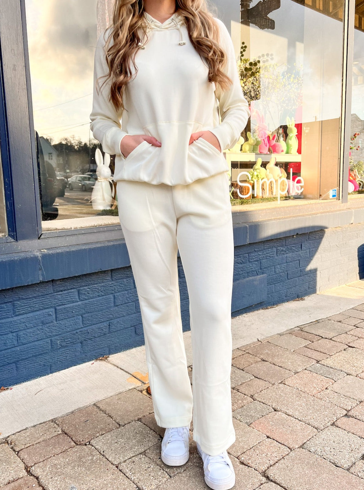 Modal Blend High Waist Pant