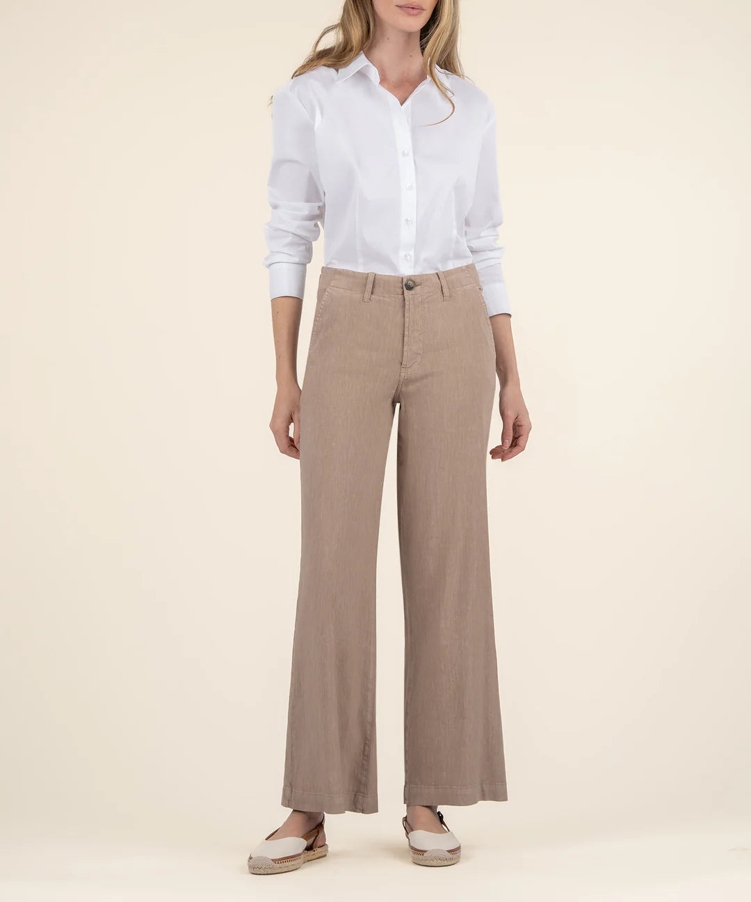 Meg Wide Leg Linen Pant