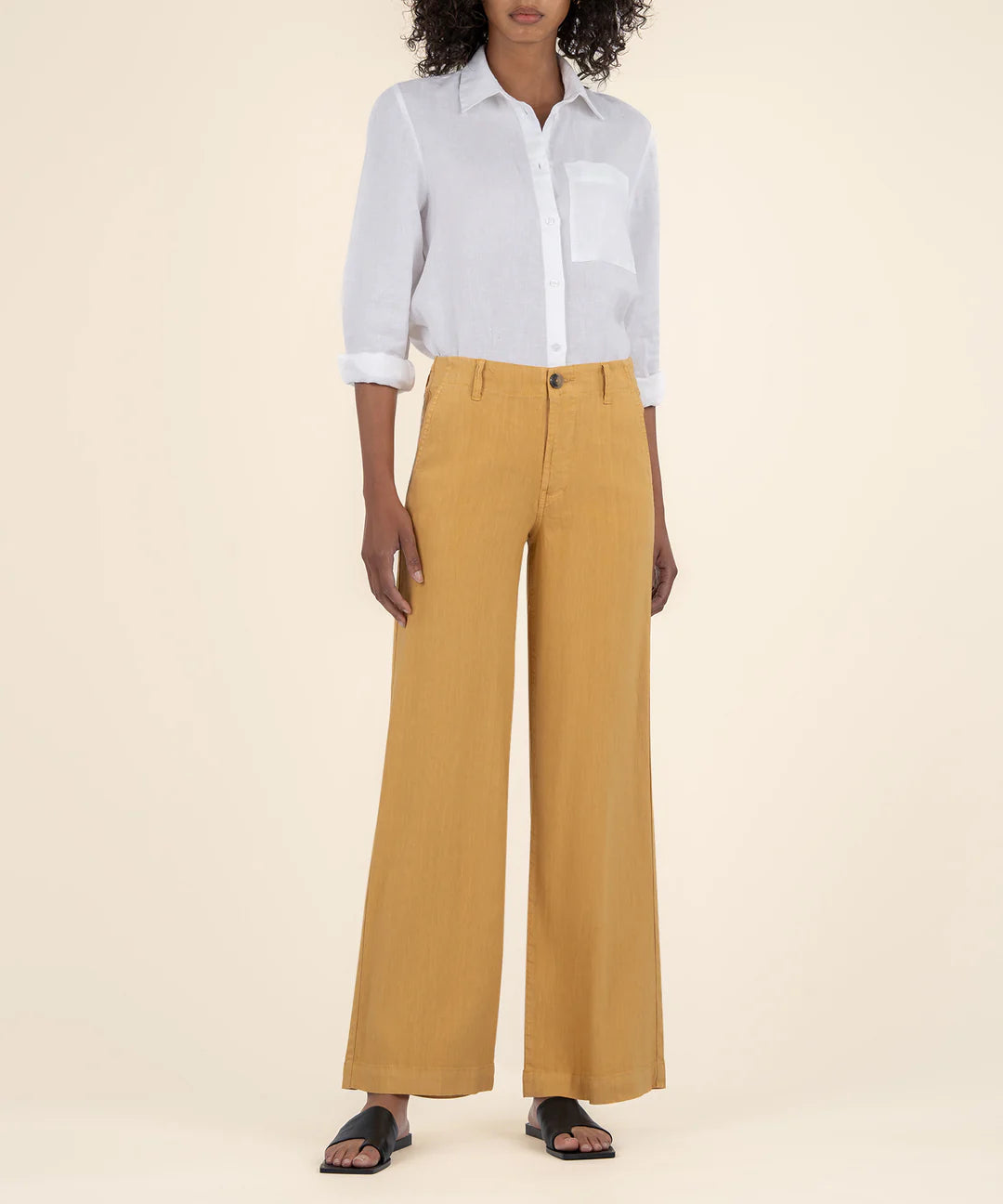 Meg Wide Leg Linen Pant