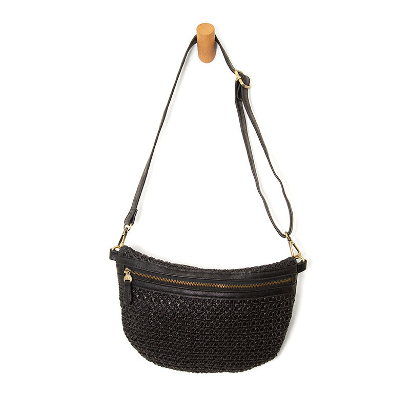 Nova Faux Cane Sling Belt Bag