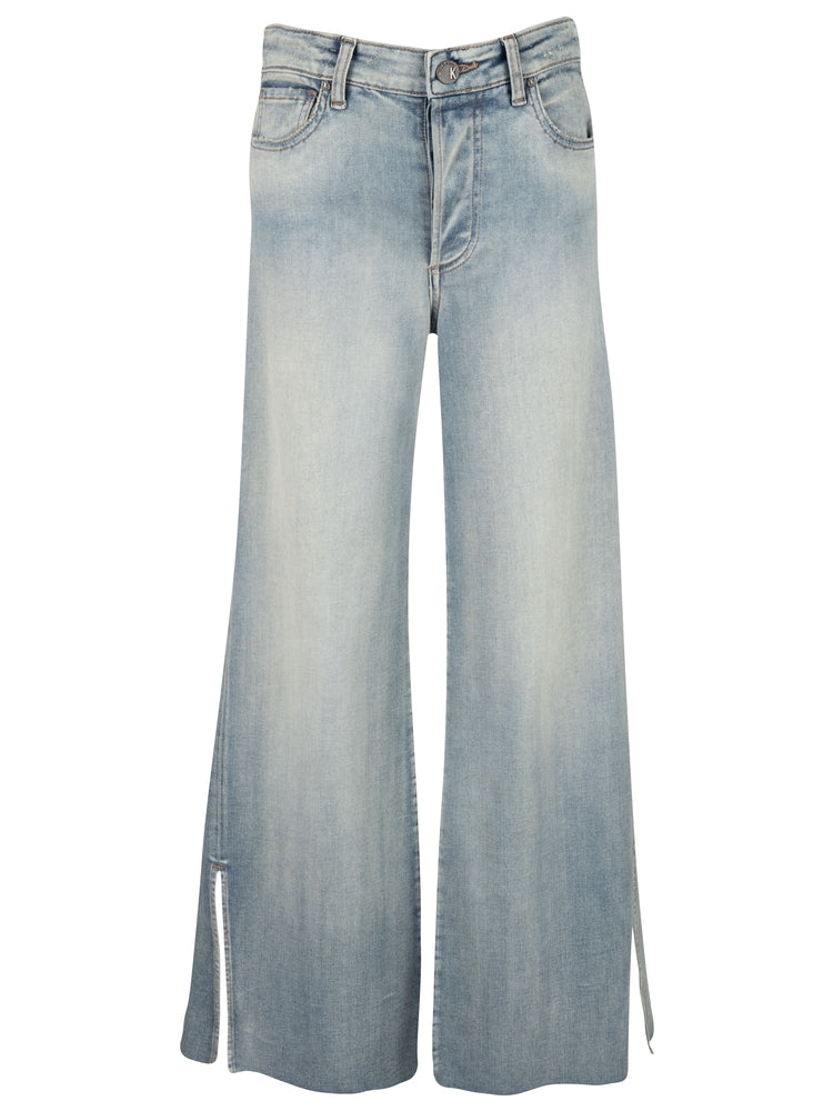 MEG High Rise Hidden Btn Back Forward with Bottom Slit