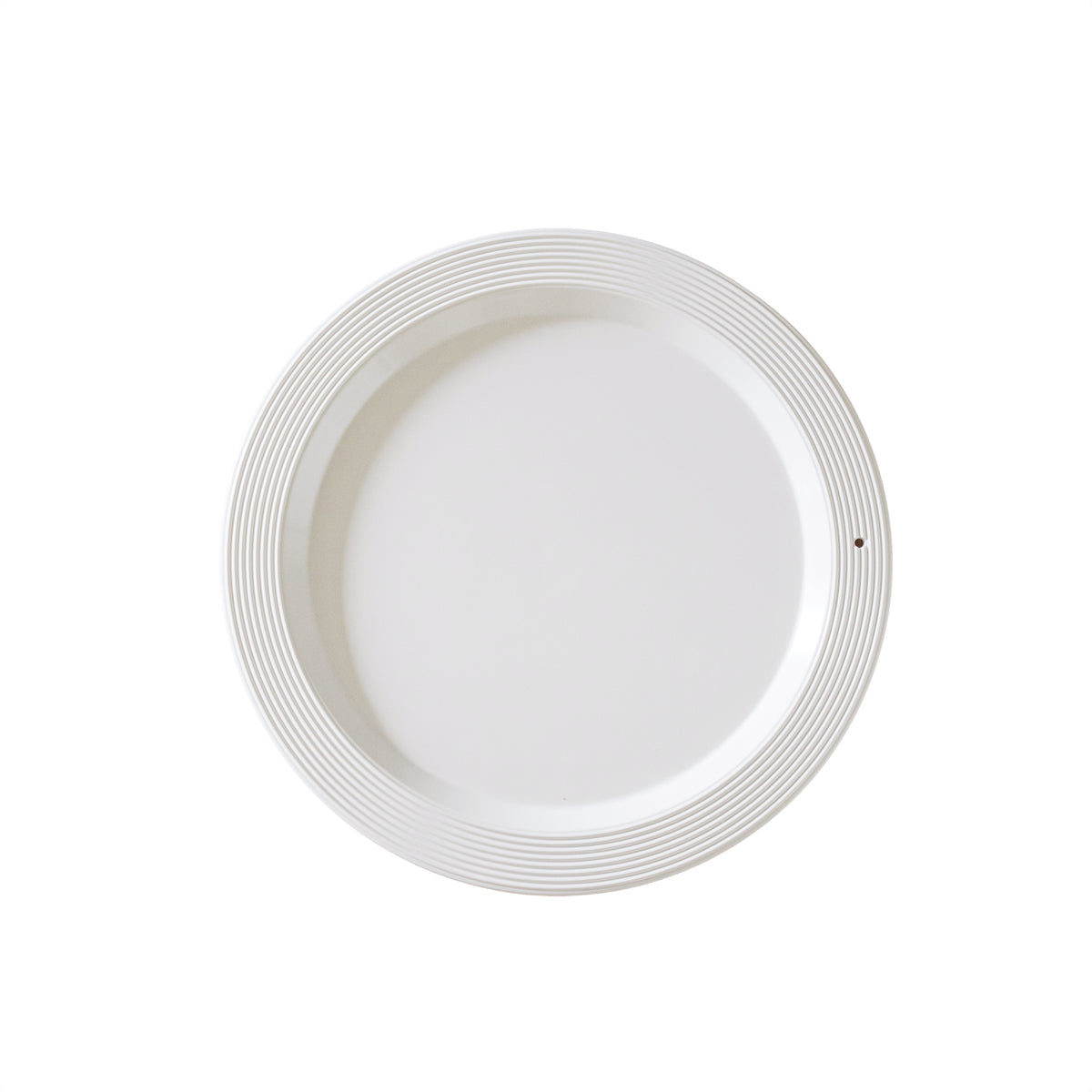 Melamine Round Platter Pinstripes