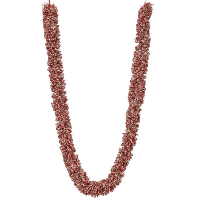 72&quot; Looped Cotton Thread Garland