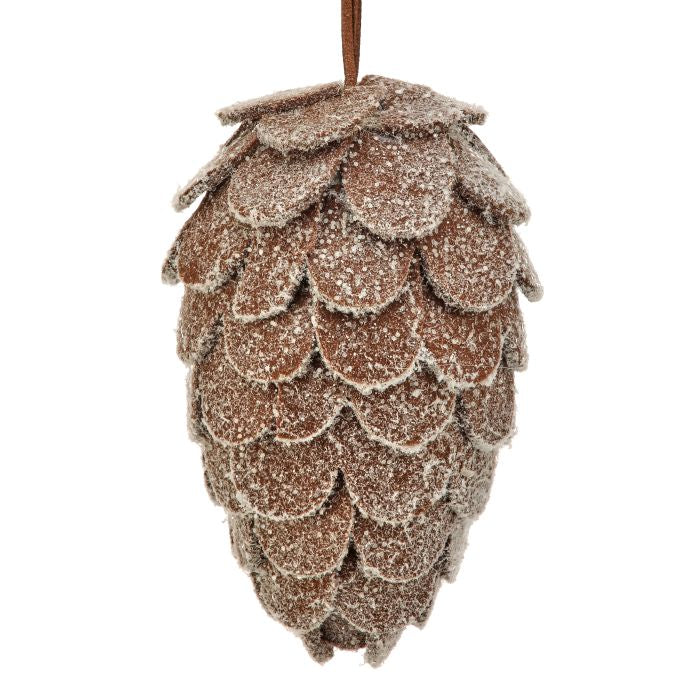 5.5" Felt Pinecone Ornament