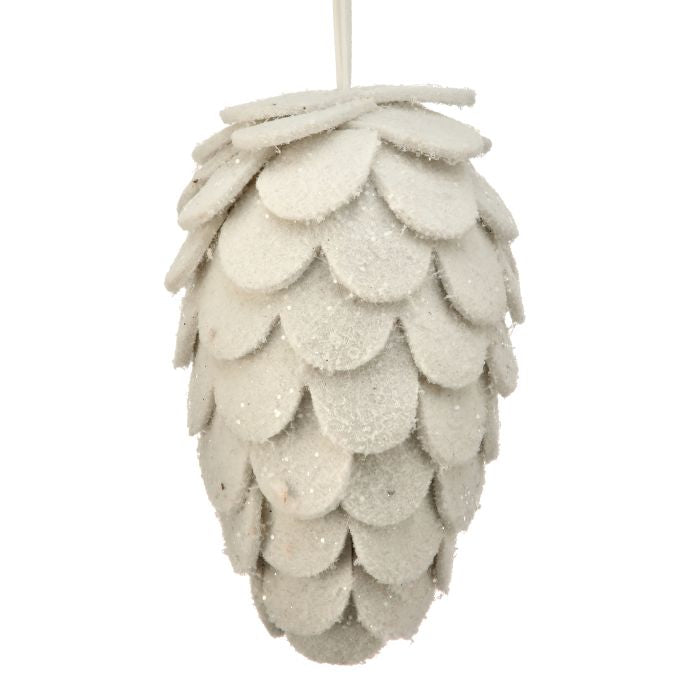 5.5" Felt Pinecone Ornament