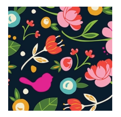 Pink Birdies Cocktail Napkin