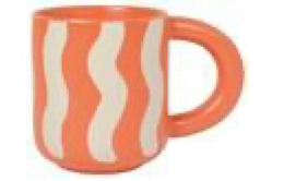 Groovy Mug- Tangerine