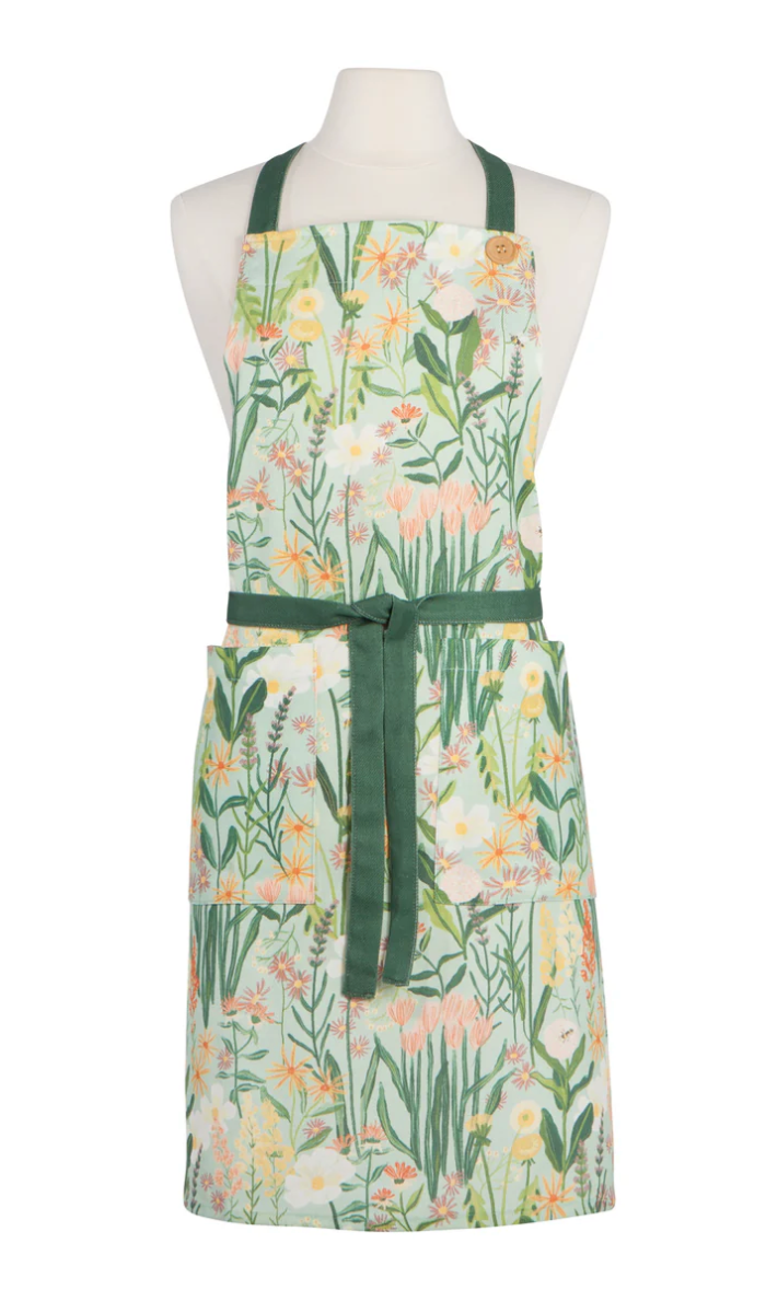 Bees &amp; Blooms Apron