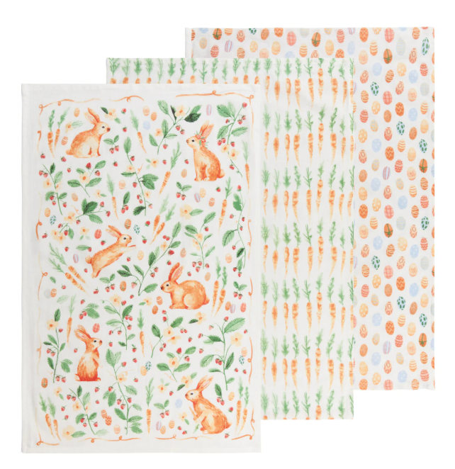 Easter Meadow Bakers Flour Sacks