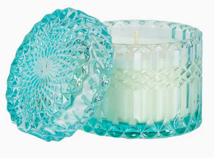 Tropical Breeze 8oz Petite Shimmer Candle