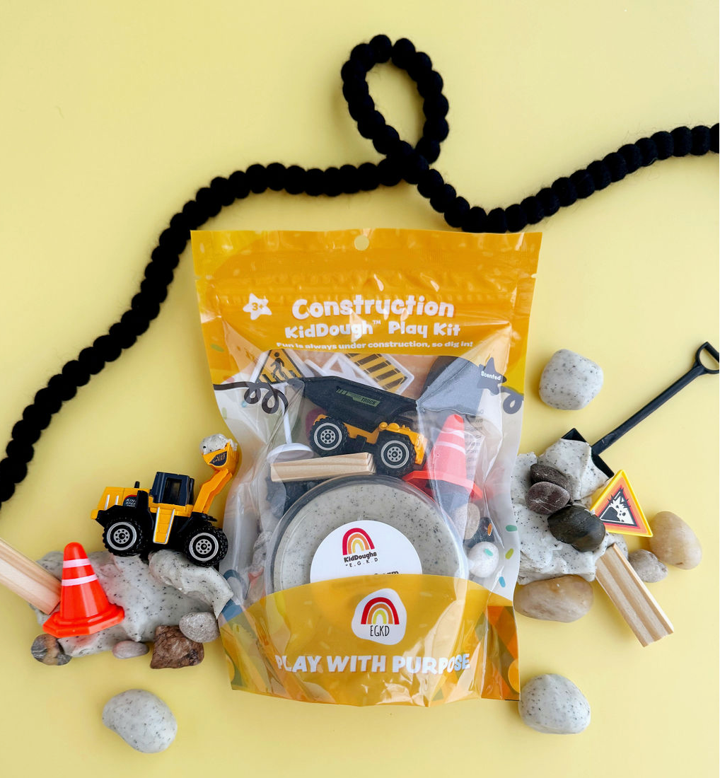 Construction (Cookies &amp; Cream) Kiddough Play Kit