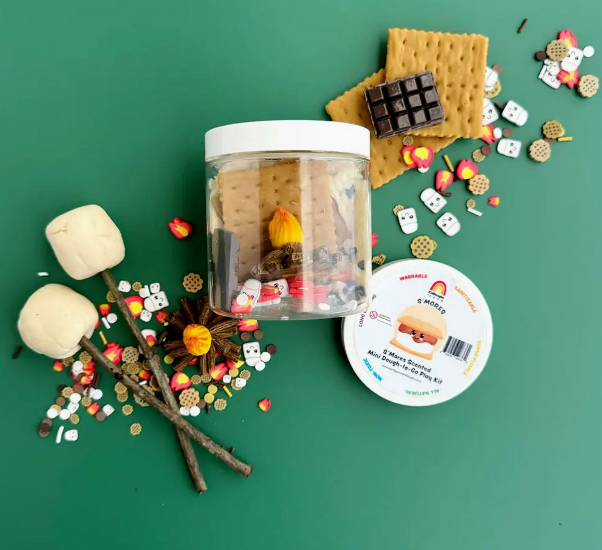 S'mores Mini Dough-To-Go Play Kit