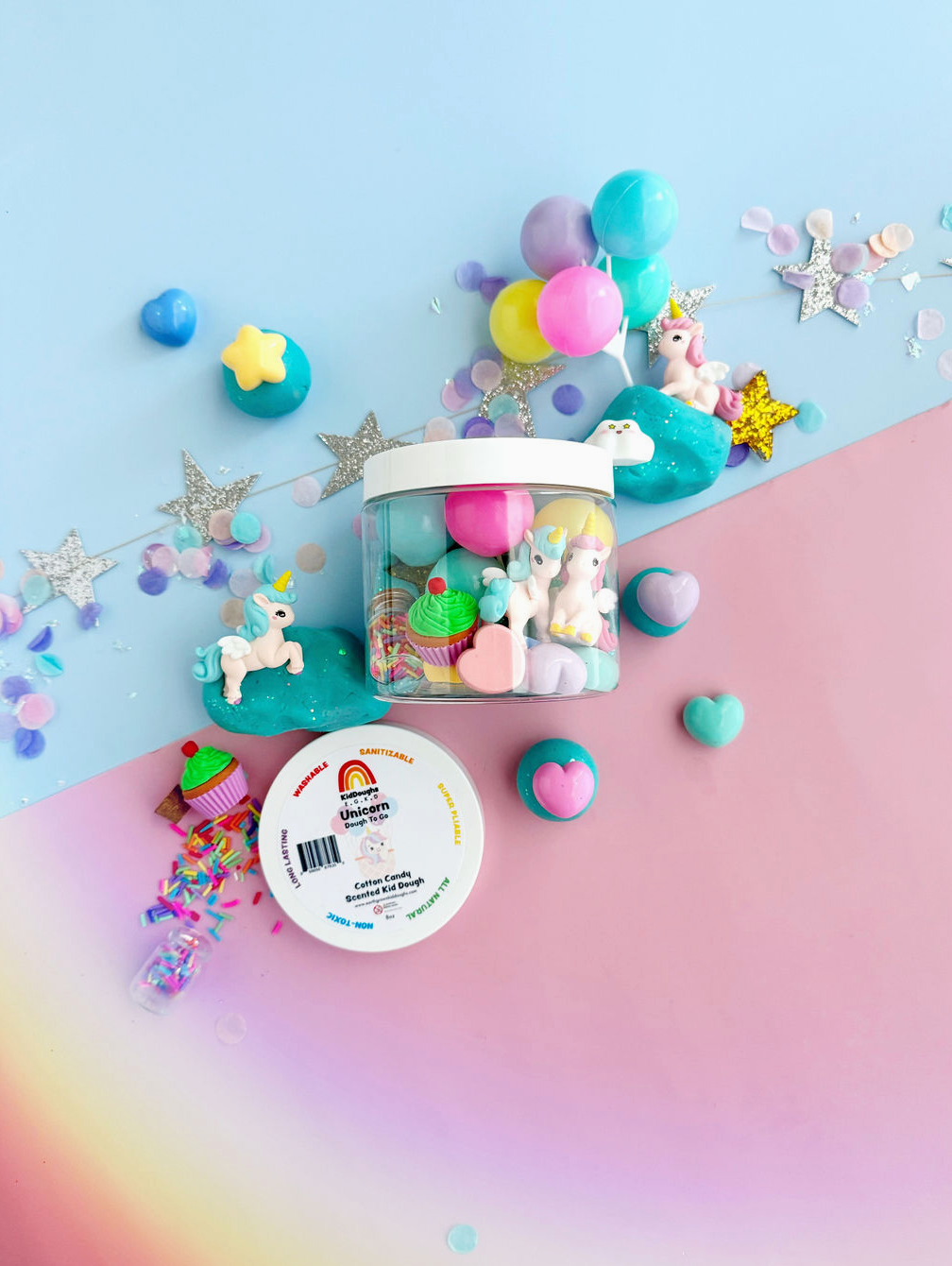 Unicorn Party (Cotton Candy) Dough-To