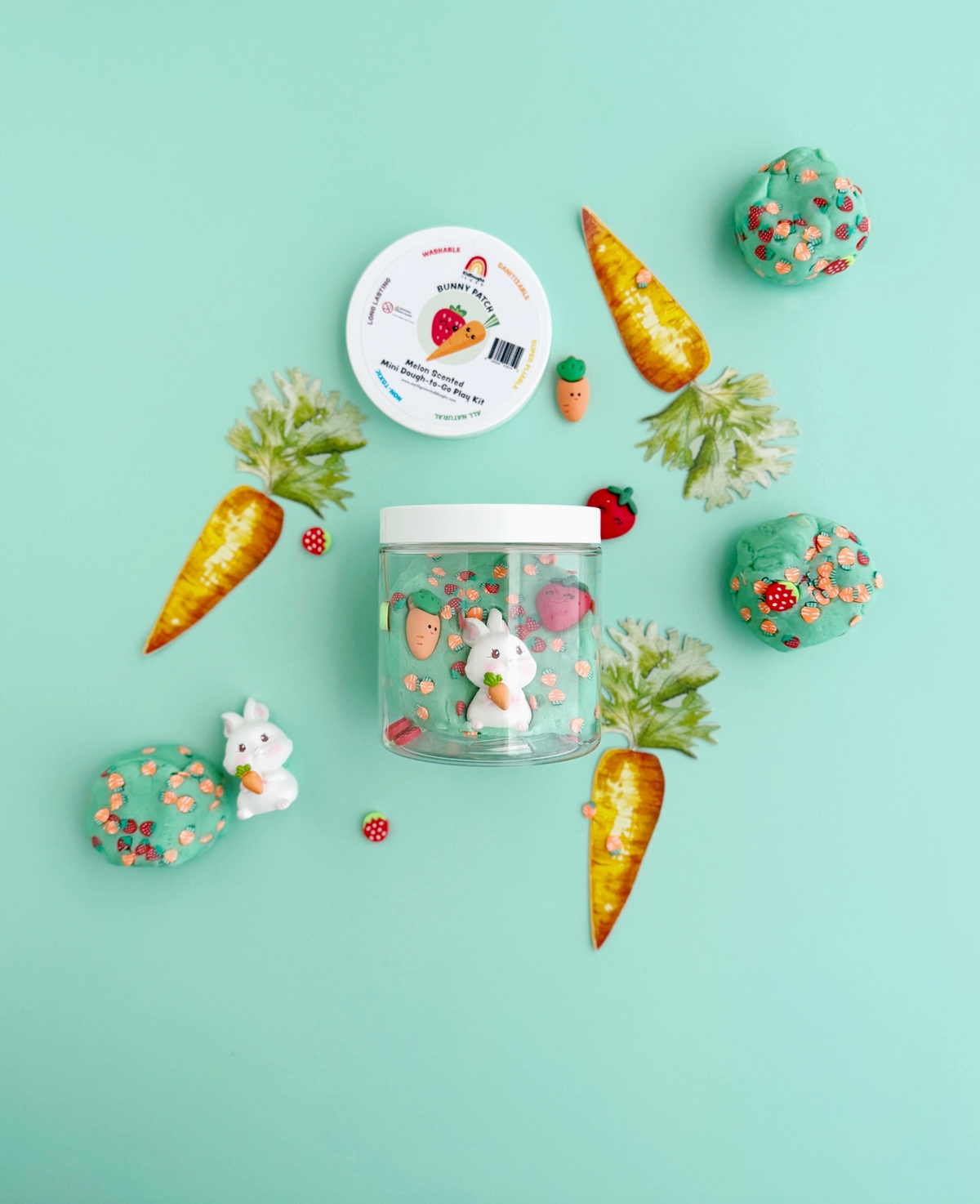 Bunny Patch Mini Dough-To-Go