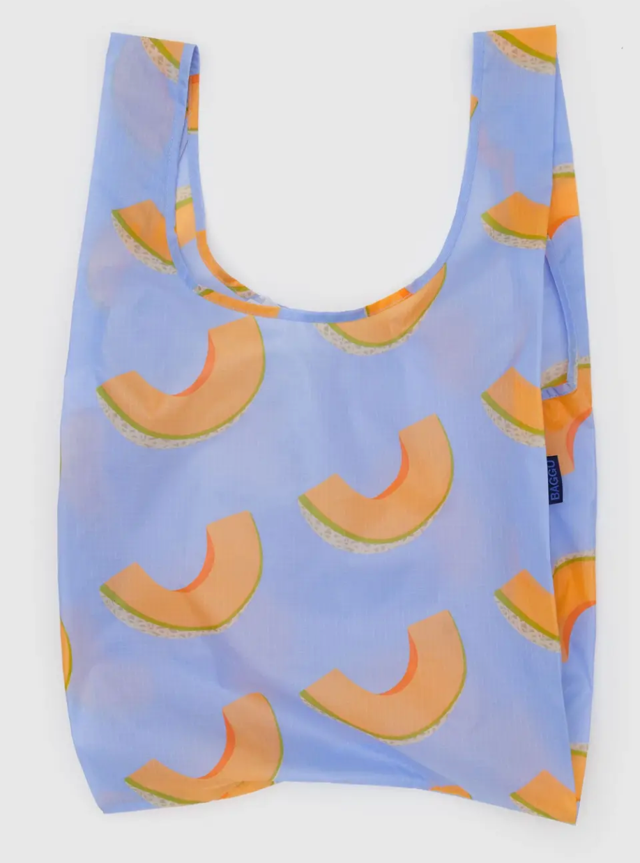 Standard Baggu - Cantaloupe Blue