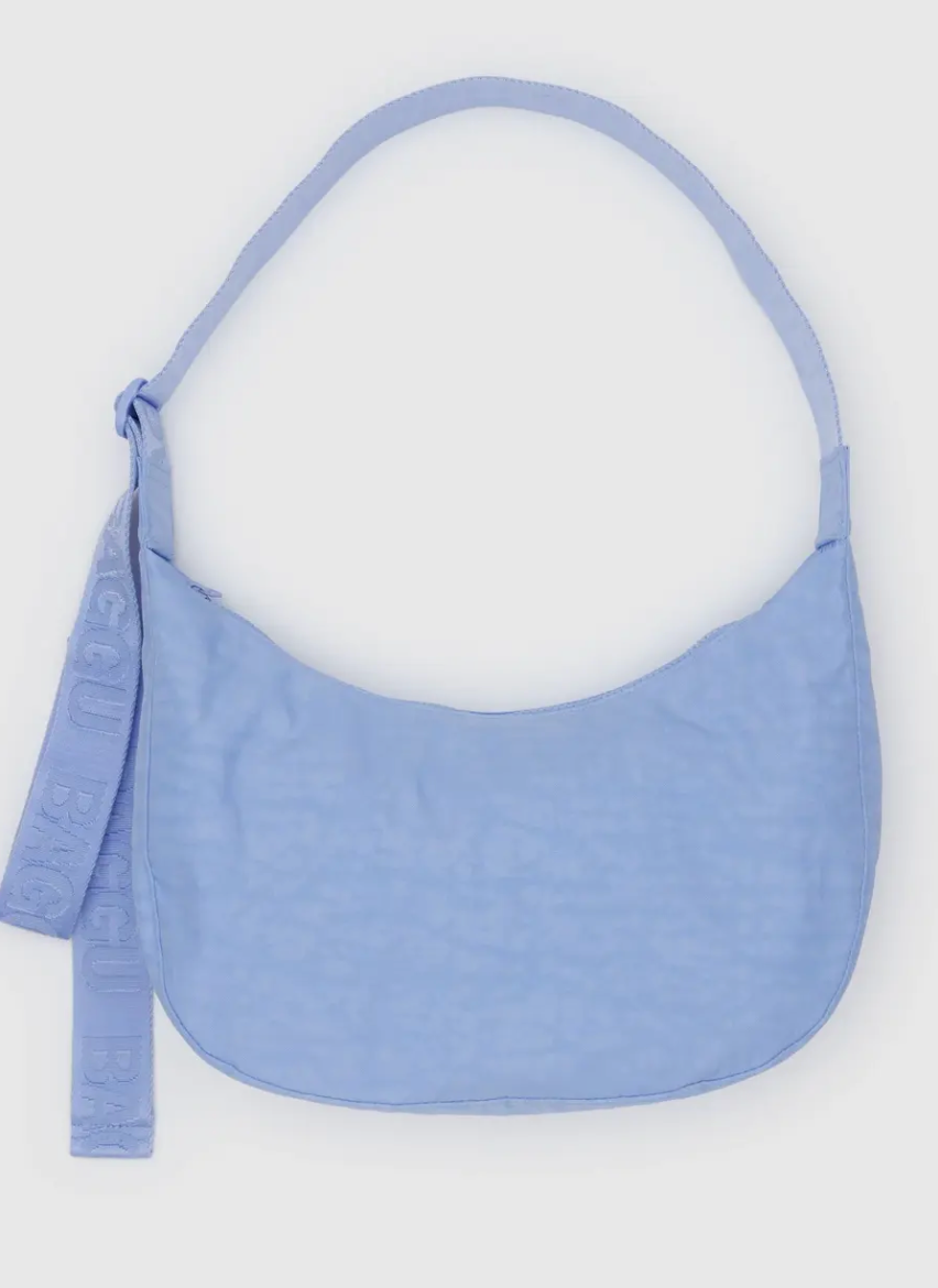 Medium Nylon Crescent Bag