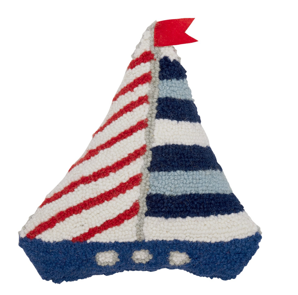 Sailboat Shaped Pillow