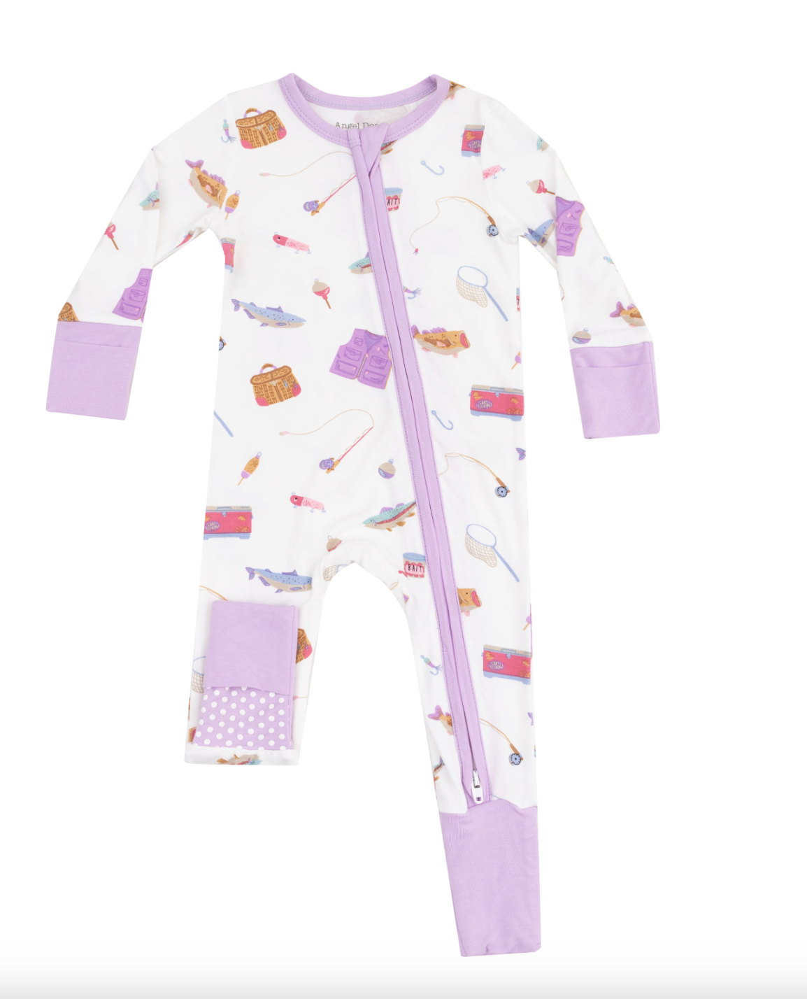 Fishing Things 2 Way Zipper Romper- Girl