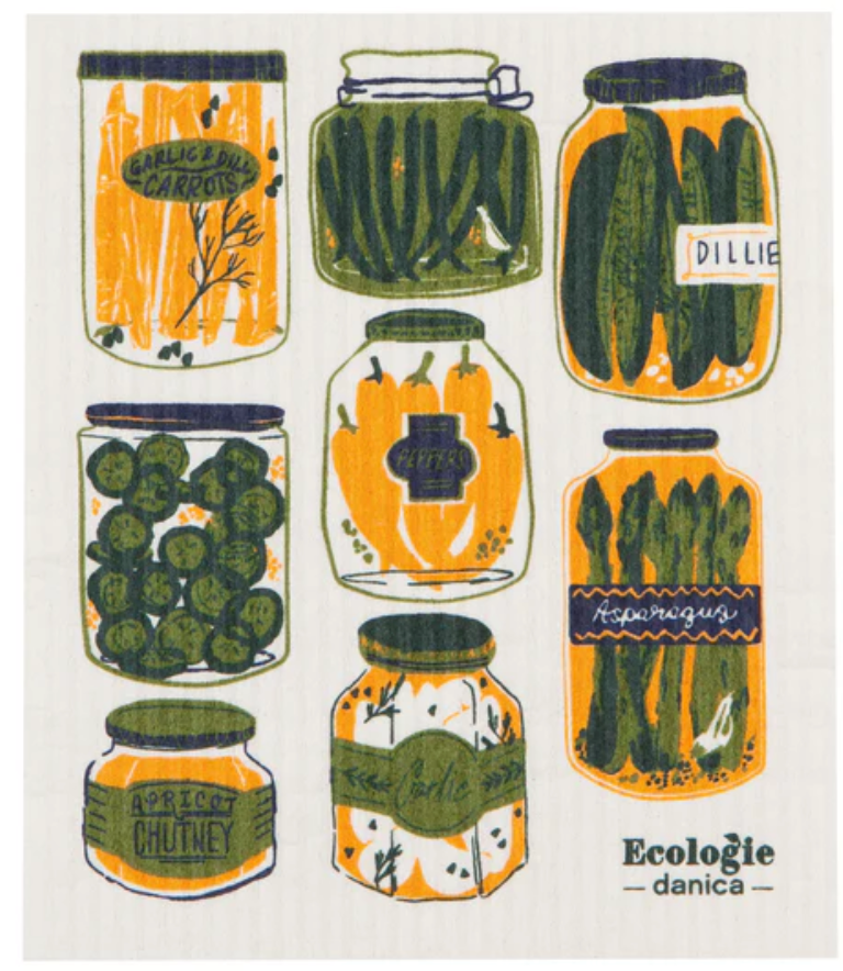 Swedish Dish Cloth- Pickled Vegetables