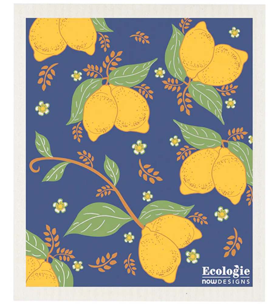 Swedish Dishcloth-Lemons