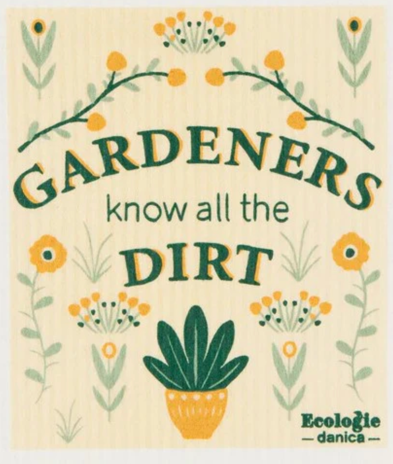 Swedish Dishcloth- Gardener&#39;s Know All the Dirt