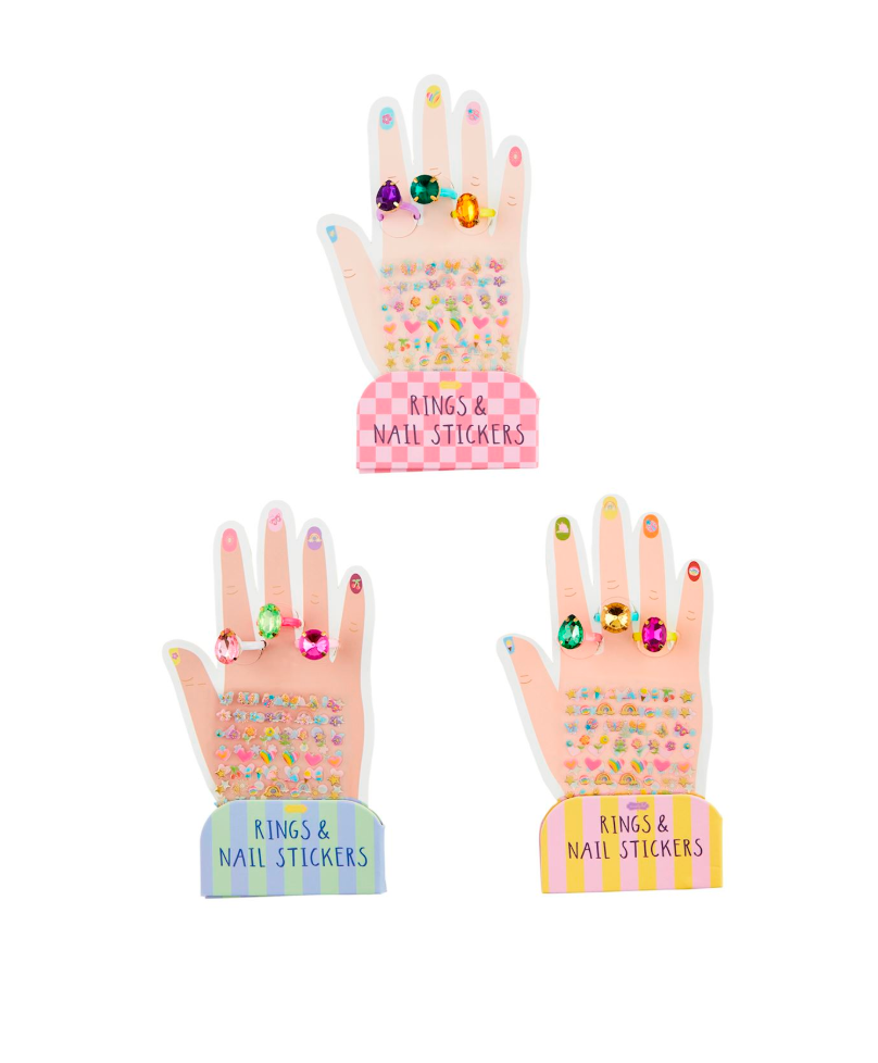 Ring &amp; Nail Sticker Sets