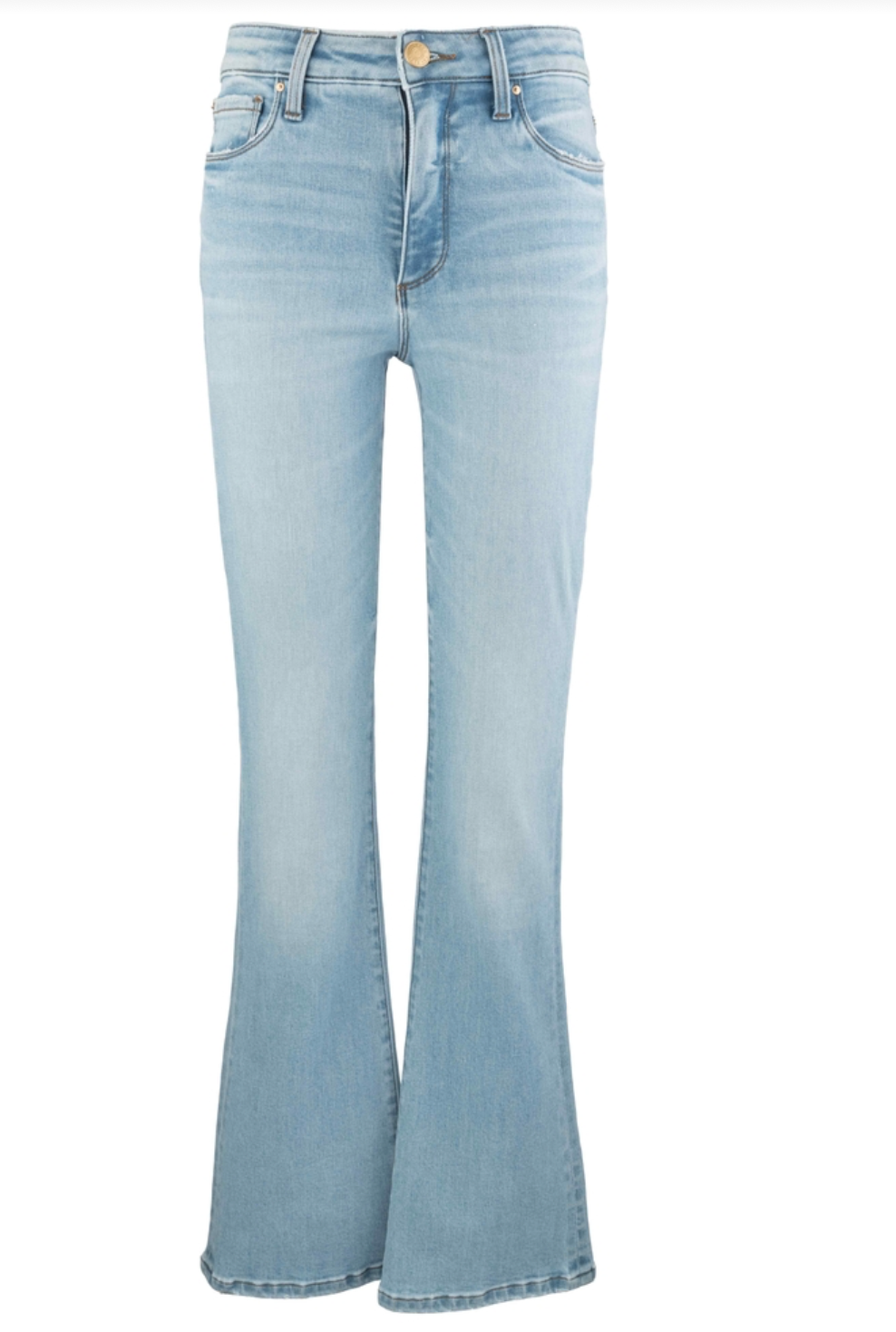 Ana High Rise Fab Ab Denim Flare